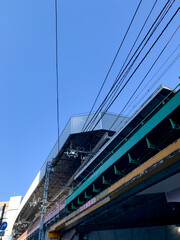 駅、高架