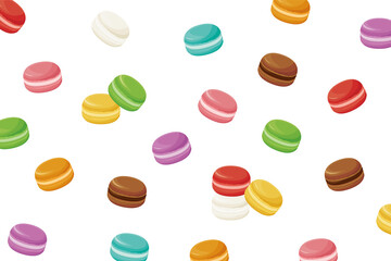 マカロン　模様