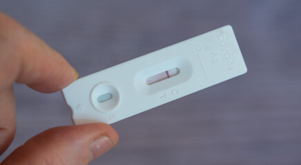 Covid 19 ATK Test and Negative Test Result