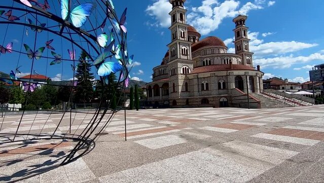 The Resurrection of Christ Cathedral of Kor&ccedil;&euml; is the main Albanian Orthodox church in Kor&ccedil;&euml;, Albania.