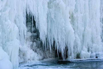 Wall of Icecles