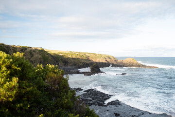 Sunset in the mountains in Australia