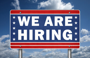 We are hiring - recruitment message