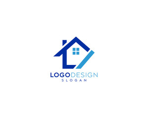 Abstract home icon, house icon, small home vector logo design