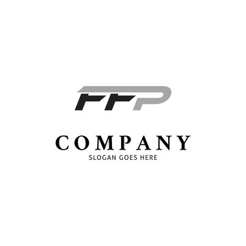Initial Letter FFP Icon Vector Logo Template Illustration Design