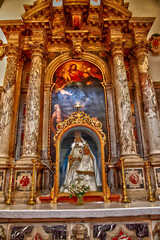 Hvar, Croatia- september 3 2021 :  Saint Etienne cathedral