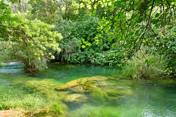 Croatia; Sibenik - september 5  2021 : picturesque National Park of  Krka