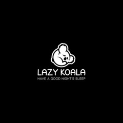Lazy koala icon logo design vector illustration