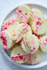 strawberry cookies