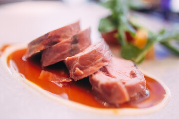 lamb chops with vegetables