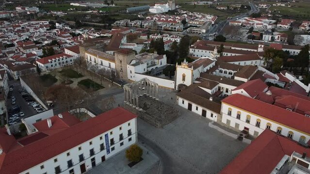Roman Temple &Eacute;vora in Portugal