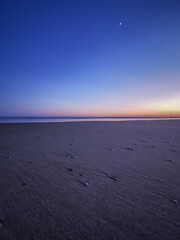 Sunset on the beach