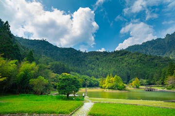 Taiwan, Yilan County, forest, mountain lake, Mingchi, famous, tourist attraction