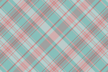 Seamless tartan plaid pattern background with texture and pastel color.