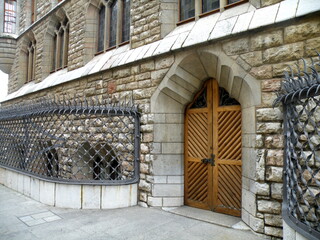 wooden door
