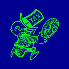 TAX MONT T-SHIRT DESIGN VECTOR FILE