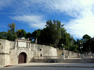 castle in the city