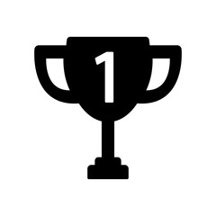First Place Award Line Icon