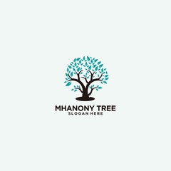 Tree logo illustration miscellaneous tree logo template symbol of strength fertility hope tree logo