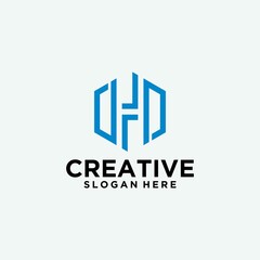 Fototapeta premium Elemen template desain ikon logo huruf h minimalis kreatif koleksi logo h monogram h 