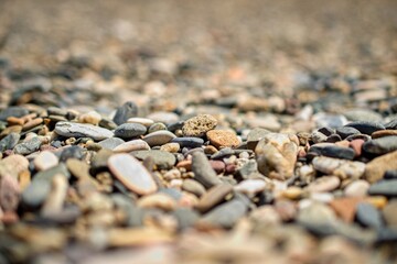 stones on the beach