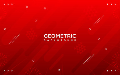 Obraz premium Geometric background concept