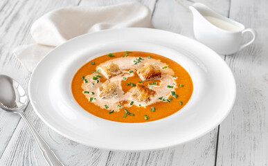 Bisque - famous French seafood soup