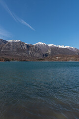 Castel San Vincenzo, Molise. The lake