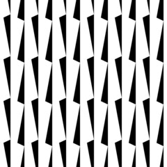 Seamless pattern with triangle shapes. Triangles background. Image with repeated triangular figures. Modern motif. Tribal illustration. Grid wallpaper. Digital paper for textile print. Vector artwork.