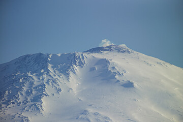 Fototapeta na wymiar Mount Erebus Antarctica