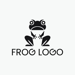 arise black frog art logo design inspiration
