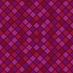 Seamless mosaic background of colorful squares. Editable vector, color replacement.