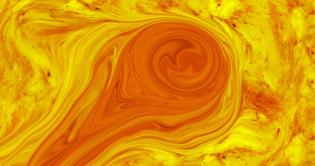 Colorful liquid marble art