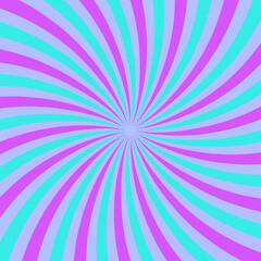 Striped spiral hypno background