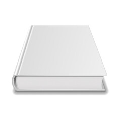 Blank book mockup. Template books on white background for your design and presentation.