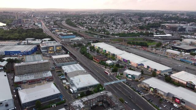 Brent cross town, staples corner, north west London, England