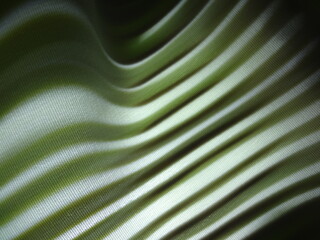 Black white 3D wavy swirl pattern  background - 488245523
