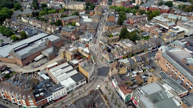 Bromley town centre, market square