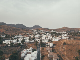 A small town in Lanzarote, Haria, Spain