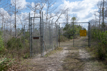 Alligator Alley Hunting Area Everglades Gate