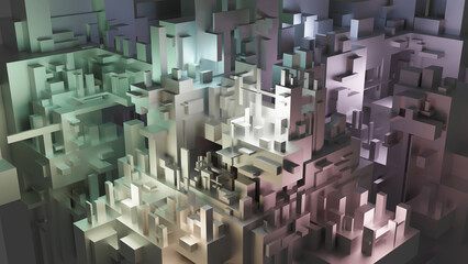 3d render of a abstraction