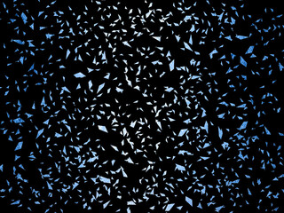 紙吹雪の背景素材