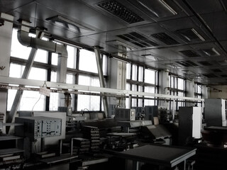 Interior Soviet Factory