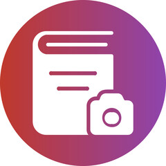 photography gradient icon