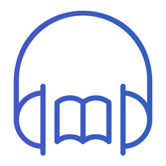 audiobook gradient icon