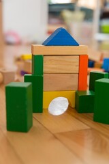 Kids Building with Blocks