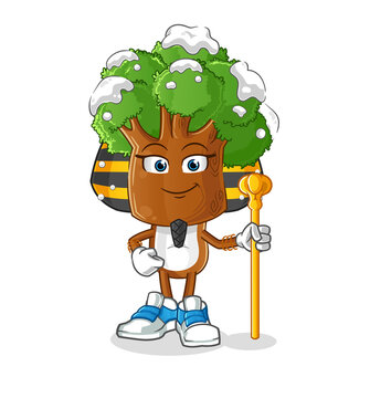 recommend clip art: tree head cartoon ancient egypt. cartoon mascot vector