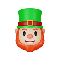 head character st. patrick's day concept