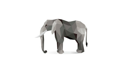 polygon elephant