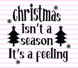 christmas t shirt and svg design